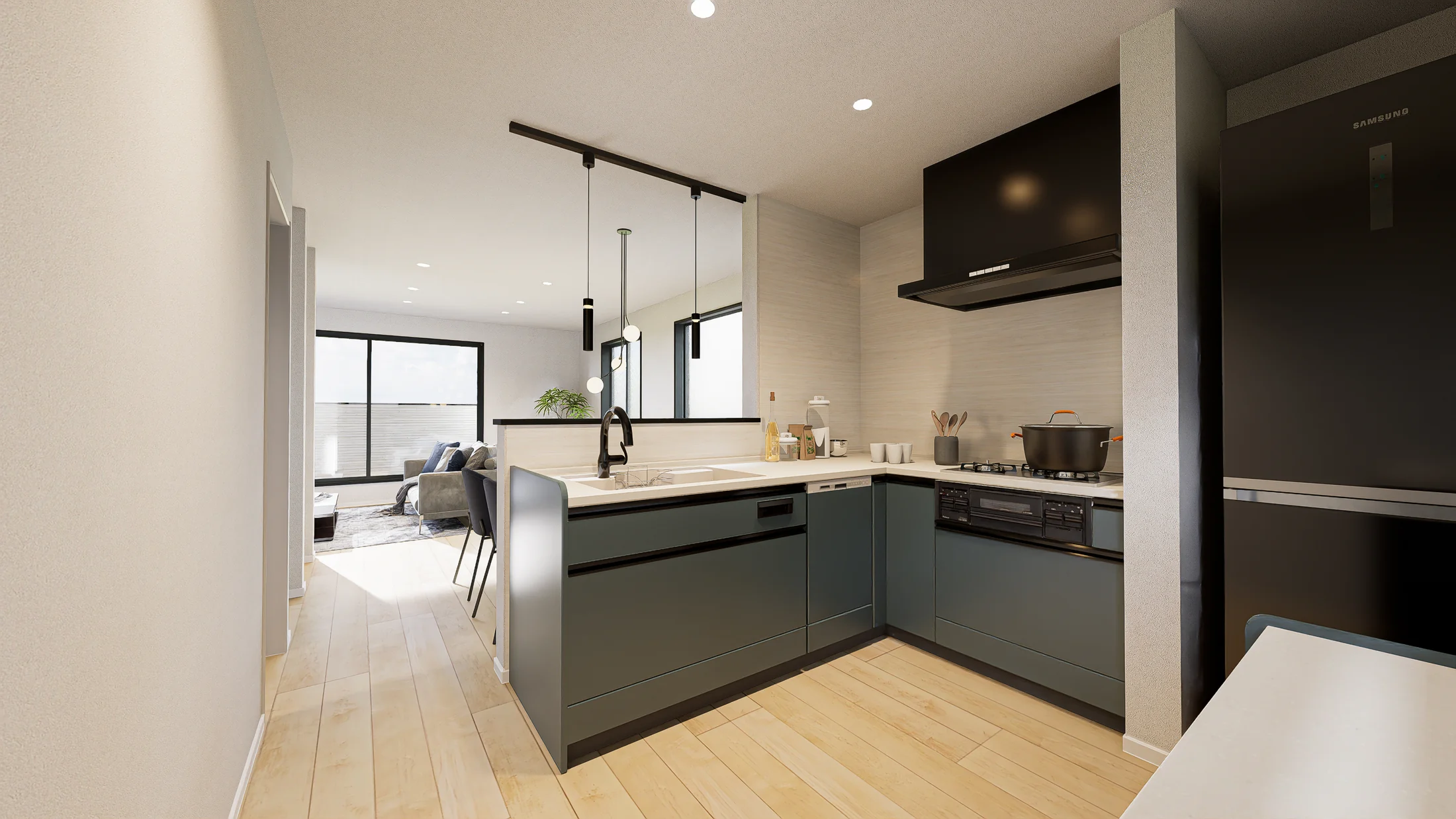 西富 分譲住宅｜B棟 キッチン